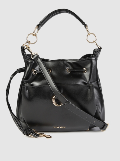 

Allen Solly Black Solid Shoulder Bag
