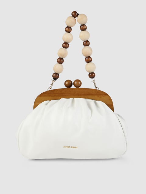 

Allen Solly White Solid Clutch