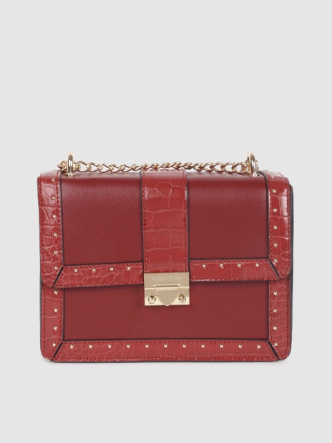 

Allen Solly Red Embellished Sling Bag
