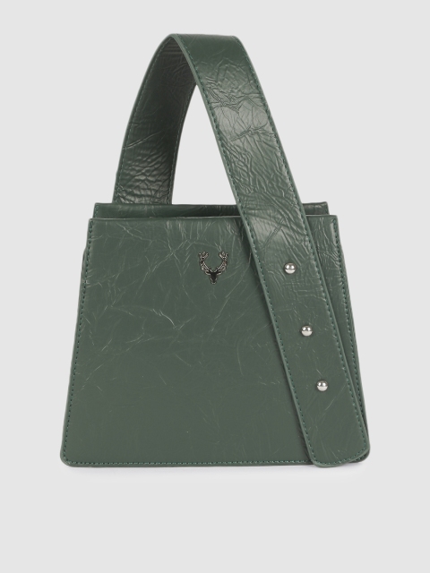 

Allen Solly Green Solid Shoulder Bag