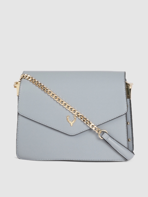 

Allen Solly Blue Solid Sling Bag