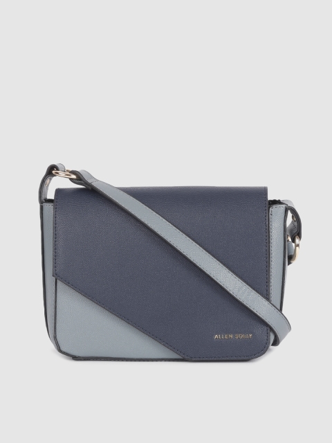 

Allen Solly Blue Colourblocked Sling Bag