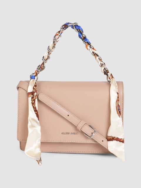 

Allen Solly Pink Solid Satchel
