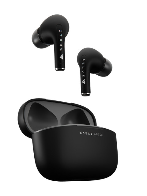 

BOULT AUDIO Grey & Black True Wireless AirBass FreePods