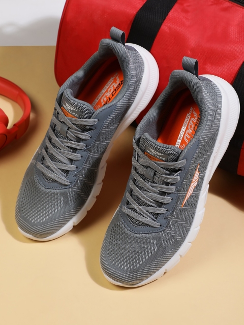 

Red Tape Men Grey Mesh Walking Shoes