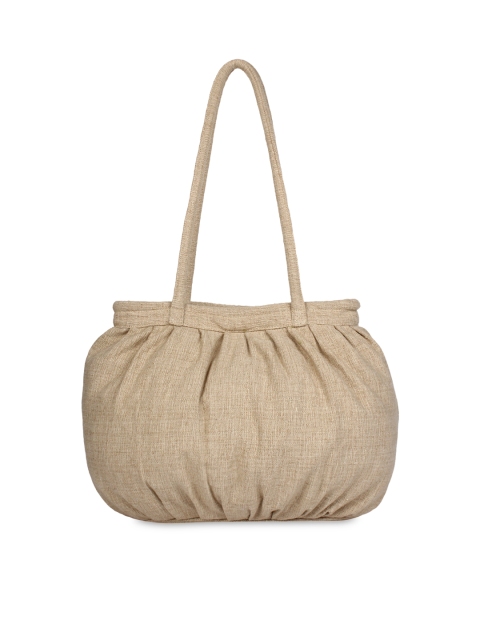 

Anekaant Beige Shoulder Bag