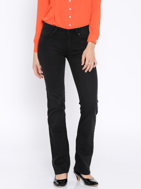 

AND Black Slim Fit Stretchable Jeans