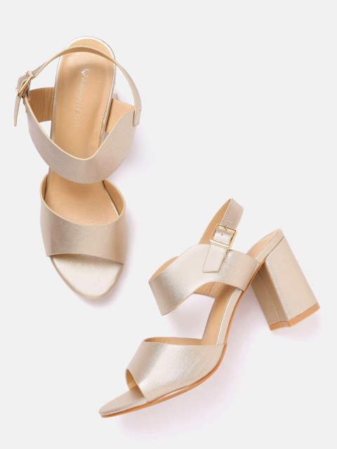 

Allen Solly Women Gold-Toned Solid Heels