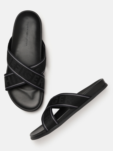 

Tommy Hilfiger Men Black Comfort Sandals