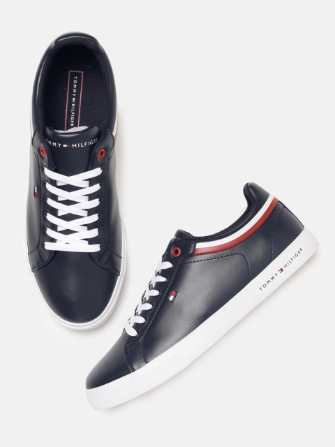 

Tommy Hilfiger Men Blue & White Casual Shoes