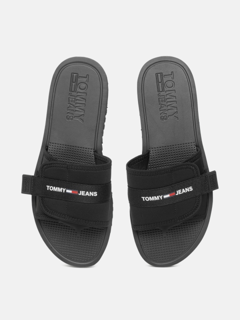 

Tommy Hilfiger Men Black Sliders