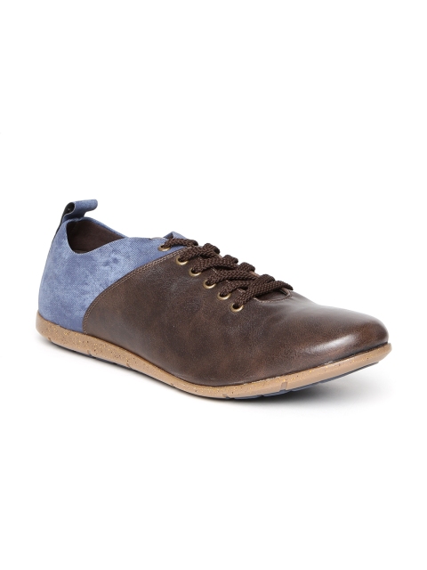 

Knotty Derby by Arden Men Brown Colourblocked Casual Shoes