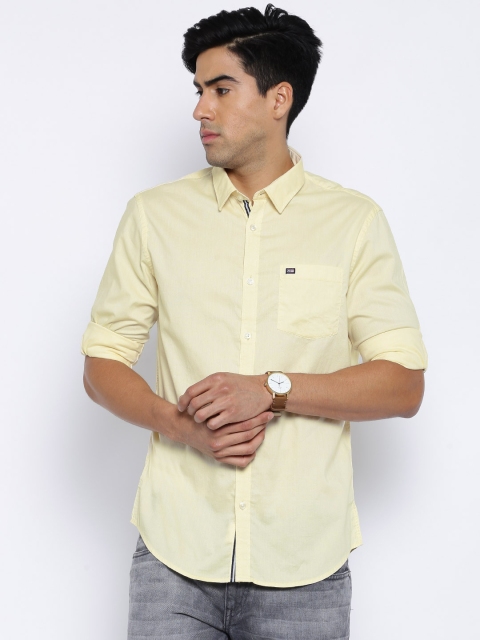 

Arrow Sport Yellow Hudson Fit Casual Shirt