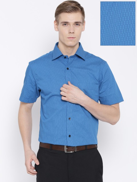 

Arrow Blue Printed Formal Shirt