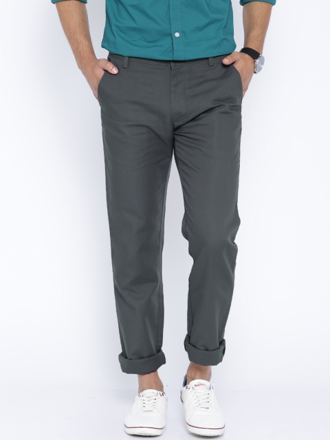 

Arrow Sport Grey Casual Trousers