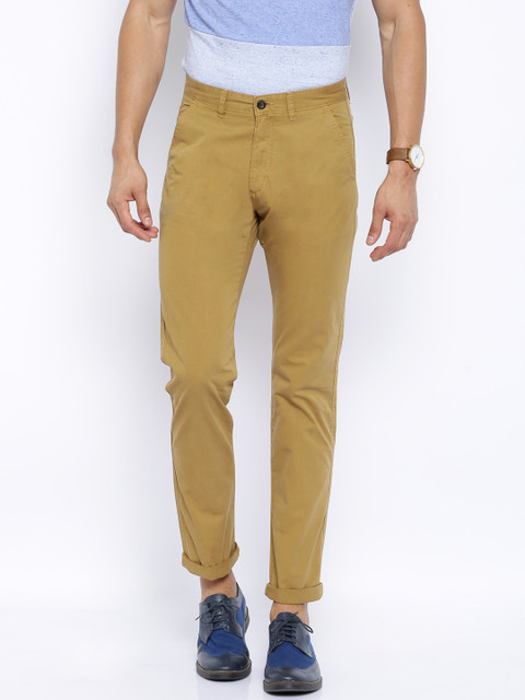 

Arrow Sport Khaki Brown Chrysler Fit Chino Trousers