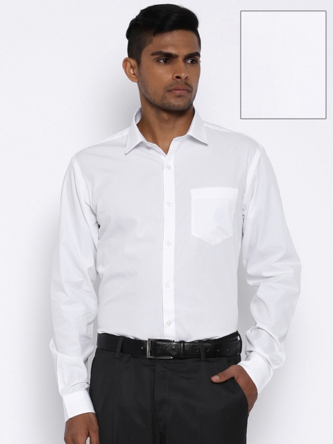 

Black Coffee White Slim Fit Formal Shirt