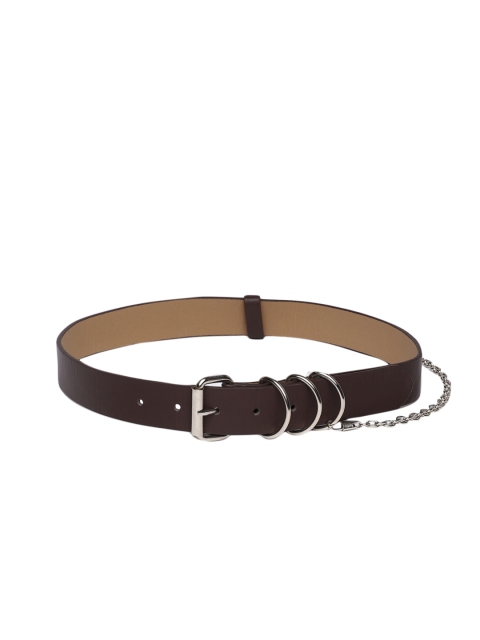 

DressBerry Women Brown Solid Belt