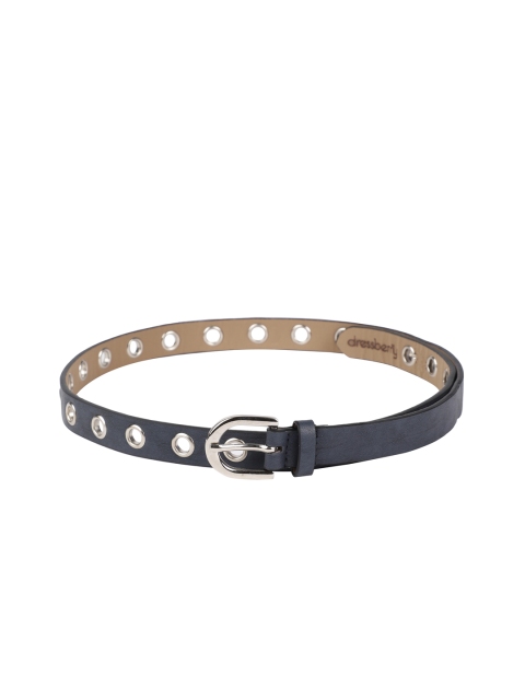 

DressBerry Women Navy Blue Cut-Out Design Belt