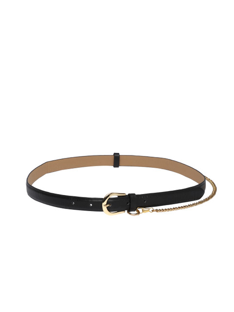 

DressBerry Women Black Solid Belt