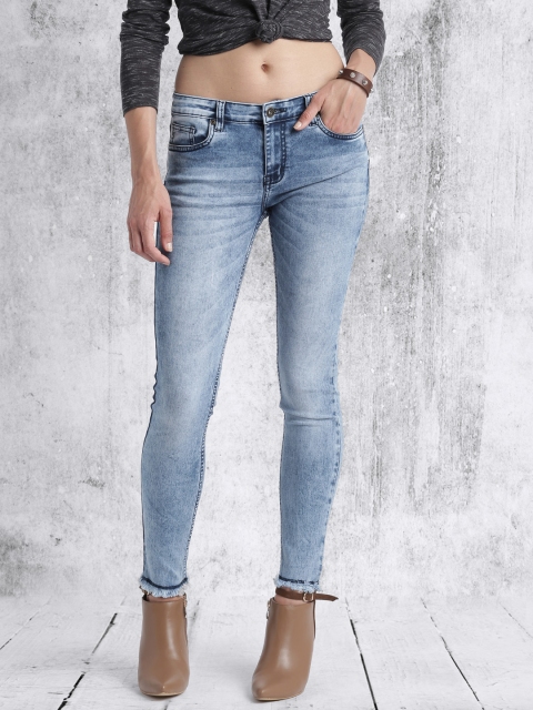 

Roadster Women Blue Skinny Fit Stretchable Jeans