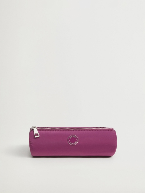 

MANGO Women Purple Solid Sustainable Cosmetic Pouch