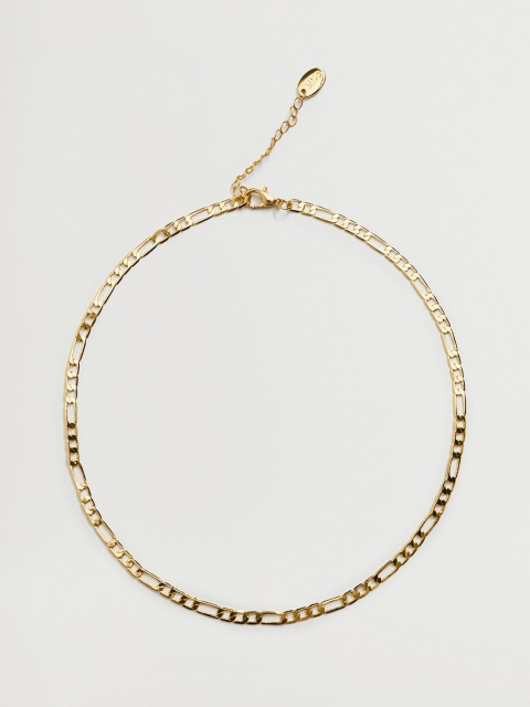 

MANGO Gold-Toned Figaro Link Chain