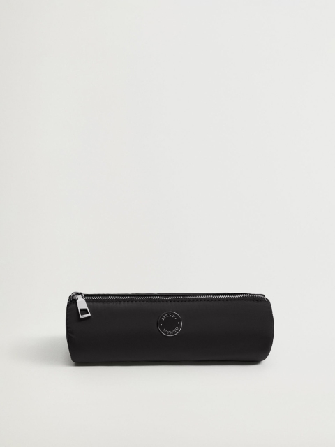 

MANGO Women Black Solid Sustainable Cosmetic Pouch