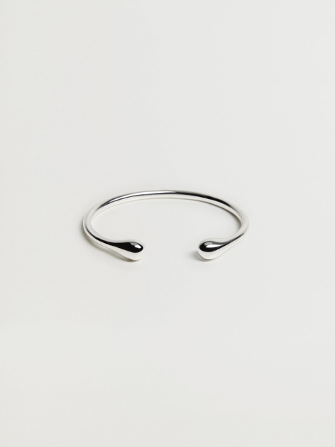 

MANGO Women Sterling Silver-Plated Cuff Bracelet