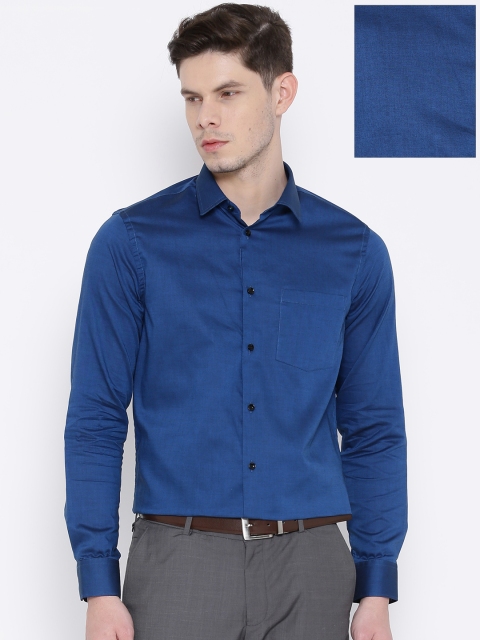 

Blackberrys Blue Slim Fit Formal Shirt