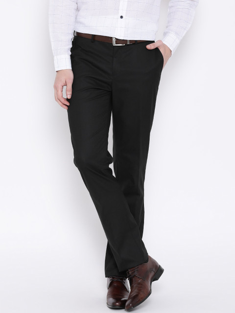 

Blackberrys Black Sharp Fit Formal Trousers