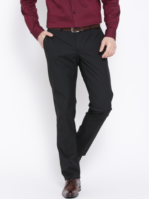 

Blackberrys Black Sharp Fit Formal Trousers