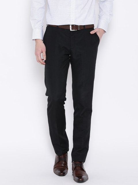 

Blackberrys Black Sharp Fit Formal Trousers