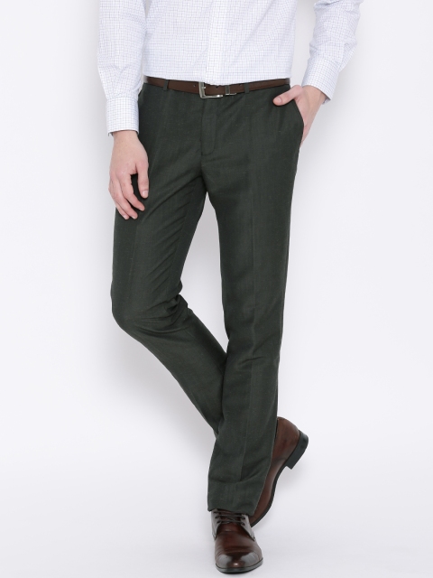 

Blackberrys Charcoal Grey Sharp Fit Formal Trousers