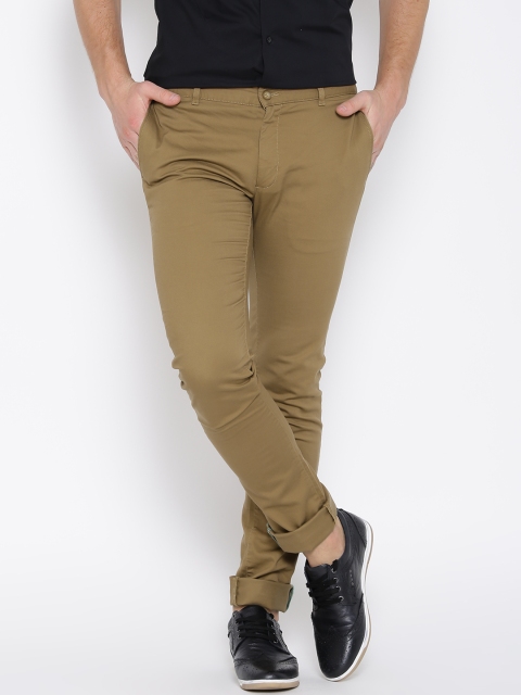 

Blackberrys Brown Sharp Fit Chino Trousers