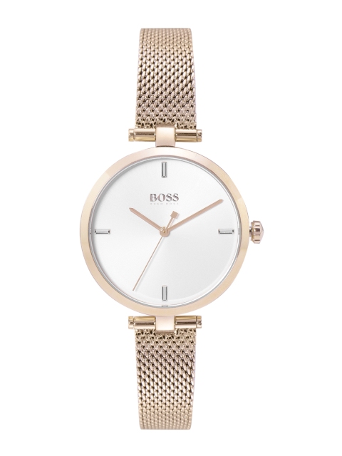 

Hugo Boss Women Off-White Classic Analogue Watch 1502589
