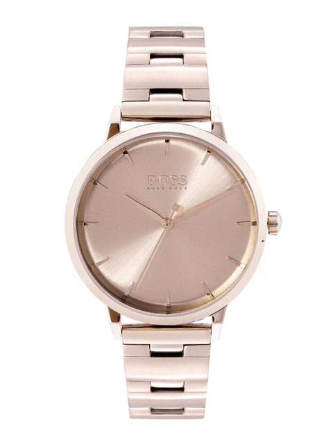 

Hugo Boss Women Rose Gold-Toned Classic Analogue Watch 1502502