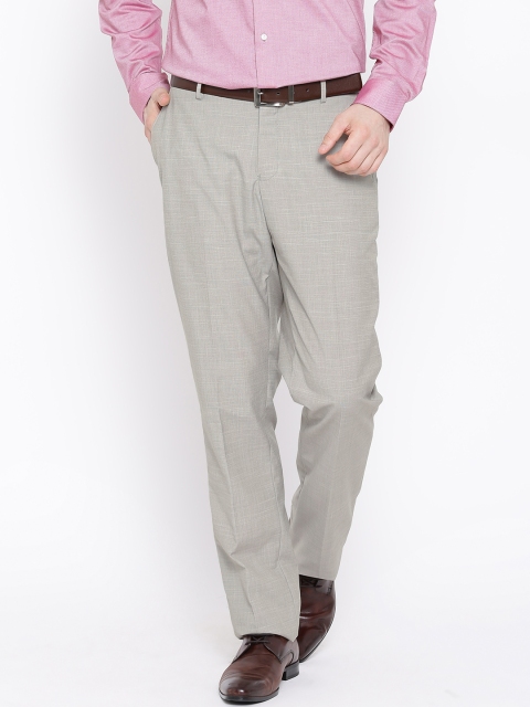 

Blackberrys Grey Sharp Fit Formal Trousers