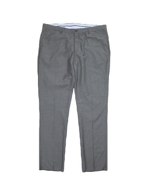 

Blackberrys Men Grey Regular Fit Solid Regular Trousers