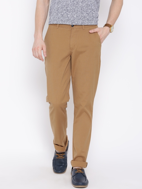 

Blackberrys Brown Sharp Fit Casual Trousers