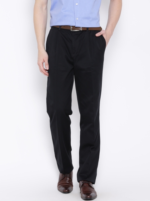 

Blackberrys Black Sharp Fit Formal Trousers