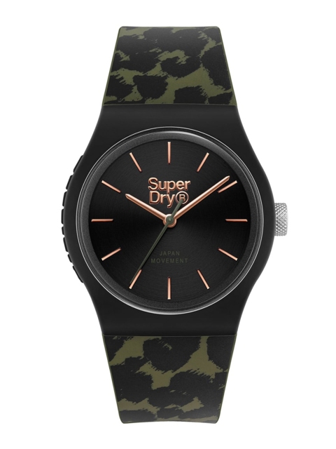 

Superdry Women Black Analogue Watch