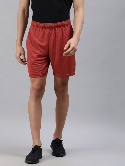 

Nike Men Red Solid SHORT MNSTR MESH 5.0 Regular Fit Sports Shorts