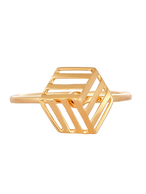 

Mia by Tanishq 14-Karat Yellow Gold Precious Plain Ring