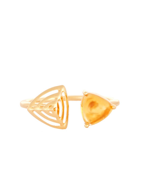 

Mia by Tanishq 14-Karat Gold Precious Ring with Citrine