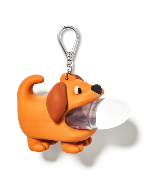 

Bath & Body Works Dog Pocketbac Hand Sanitizers Holder, Brown