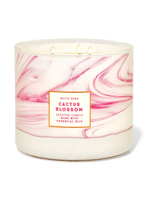

Bath & Body Works White Barn Cactus Blossom 3-Wick Candle 411g