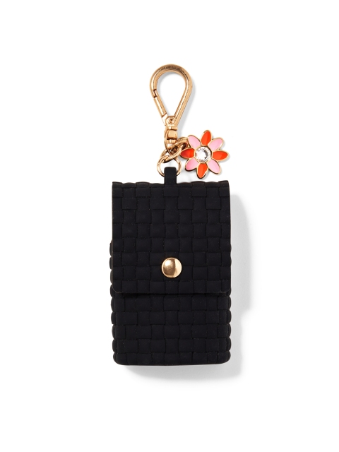 

Bath & Body Works Black Flower Charm Snap Case PocketBac Holder