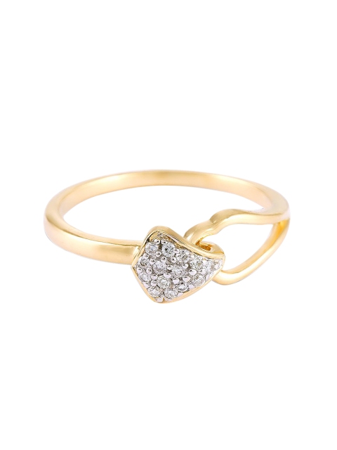 

Mia by Tanishq 14-Karat Gold Precious Ring with Diamonds