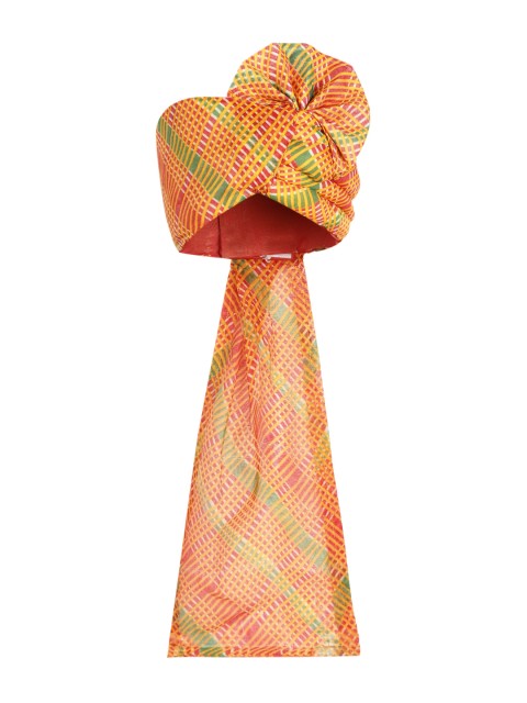 

Tistabene Men Red & Green Checked Rajasthani Pagri